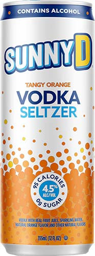 SUNNY D  PINEAPPLE SELTZER 4PK