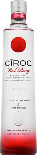 CIROC REDBERRY VODKA