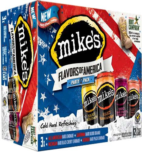 MIKES HARD VARIETY 12PK CAN