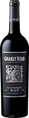 GNARLY HEAD 1924 BLACK RED