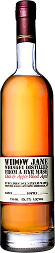 WIDOW JANE AMERICAN OAK AGED RYE WHISKEY