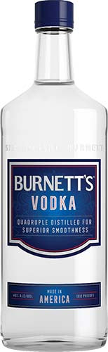 BURNETTS 80 PROOF VODKA