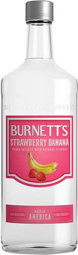 BURNETTS STRABERRY BANANA VODKA