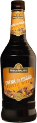 Hiram Walker (hw) Liqueur Creme De Cocoa Brown