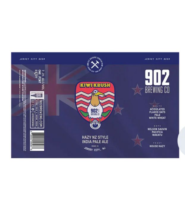 902 Brewing  Kiwi Krush 4Pk