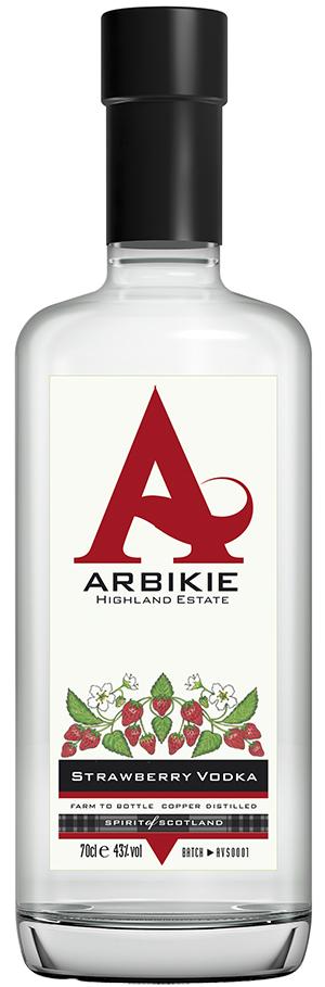 Arbikie Strawberry Vodka 100Pf  750Ml