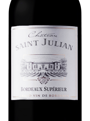 Bordeaux Superieur Chateau Saint Julian