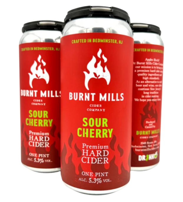 Burnt Mills Sour Cherry 4 pack