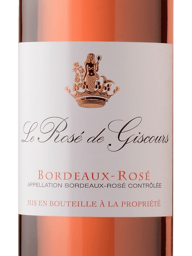 Bx Giscours Rose 16 Bdx Rose TABLE RED