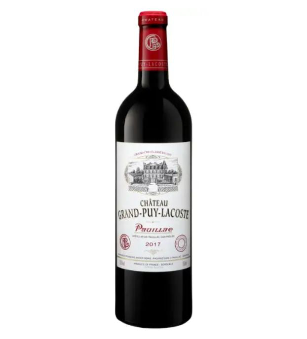 Bx Grand Puy Lacoste 17 Pauillac TABLE RED