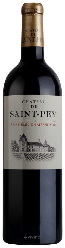 Bx Saint Pey 19 Saint Emilion Grand Cru TABLE RED