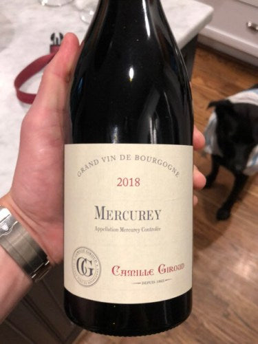 Camille Giroud 21 Mercurey Rouge TABLE RED