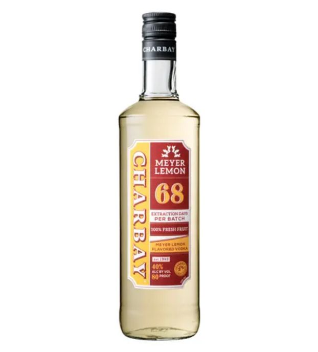 Charbay Meyer Lemon Vodka  1L 80 Prf