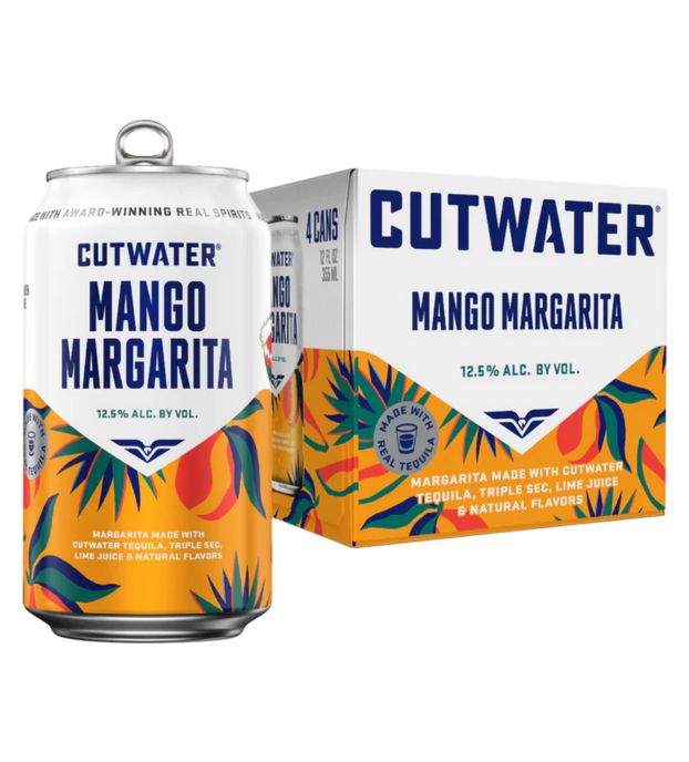 Cutwater Spicy Mango Margarita 4Pk Cans