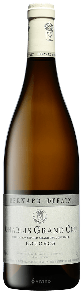 Defaix  Domaine B  Chablis Grand Cru Bougros 750Ml