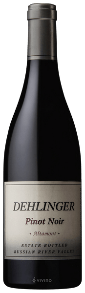 Dehlinger 19 Altamont Russian River Pinot Noir TABLE RED