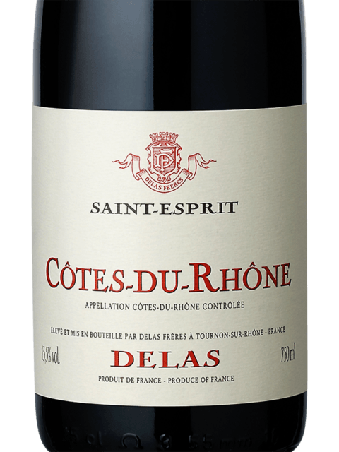 Delas Freres Cotes Du Rhone St Esprit Rouge