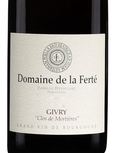 Domaine De La Ferte Givry Clos De Mortieres 750Ml