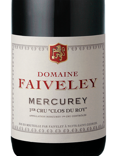 Domaine Faiveley 23 Mercurey 1er Cru Clos Du Roy TABLE RED