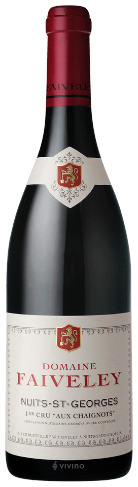 Domaine Faiveley 22 Nuits Saint Georges 1er Cru Aux Chaignots TABLE RED