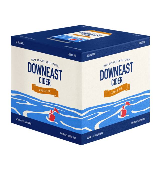 Downeast  Cider Apple Pie 6 Pack Cans