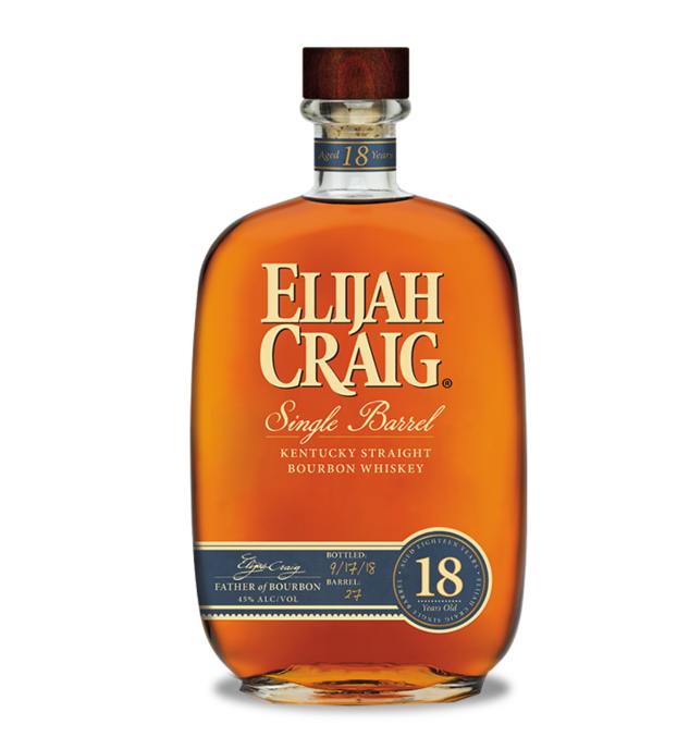 Elijah Craig 18 Year Old Single Barrel Bourbon