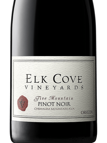 Elk Cove 22 Five Mountain Pinot Noir Laurelwood District  TABLE RED
