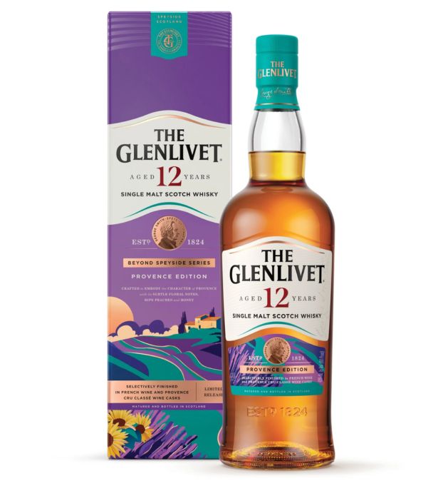 Glenlivet 12 Year Old Scotch Provence Edition