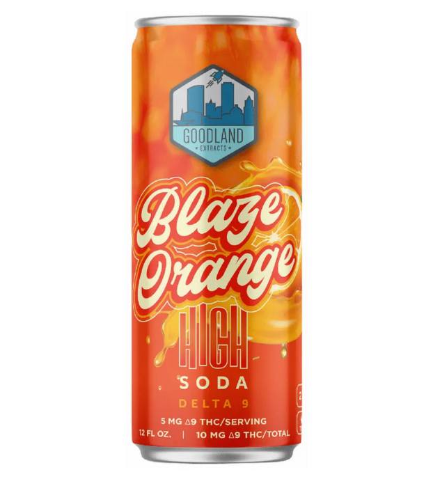 Good Land  Blaze Orange  High Soda 4Pk Cans