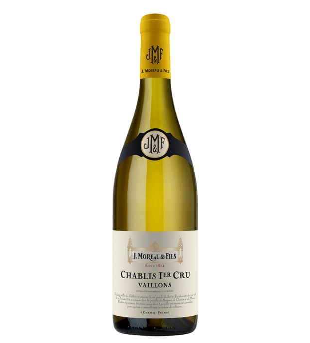 J Moreau Et Fils Chablis 1Er Cru Vaillons  750Ml