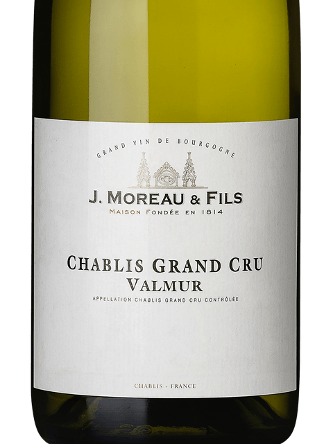 J Moreau Et Fils Chablis Valmur Gc  750Ml