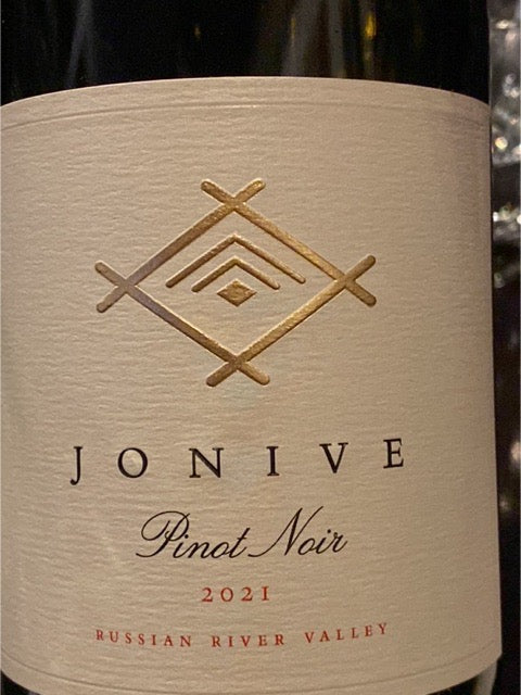 Jonive 22 Pinot Noir Moon Dust Vineyard Russian River Valley TABLE RED