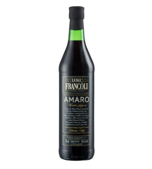 Luigi Francoli Amaro Liqueur