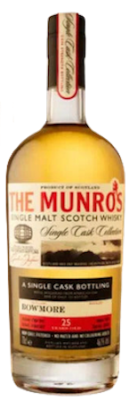 Munro's  Bowmore  25 year