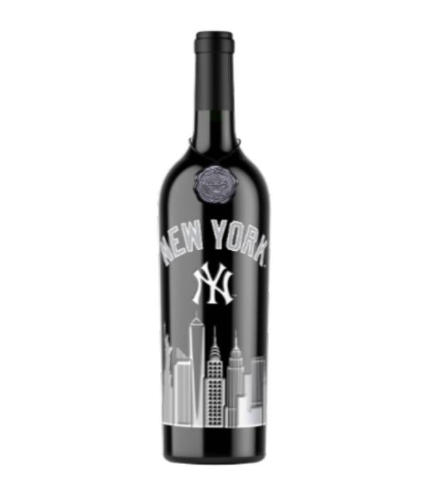 Ny Yankees Cabernet Sauvignon Skyline Etched 750 Ml