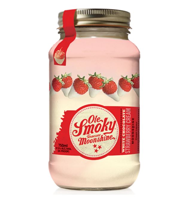 Ole Smokey Moonshine  White Chocolate Strawberyy
