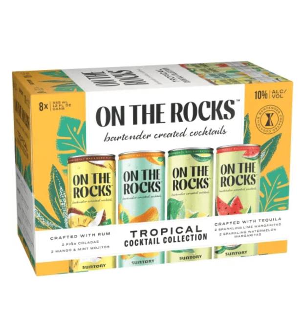 On The Rocks Tropical Variety 8Pk