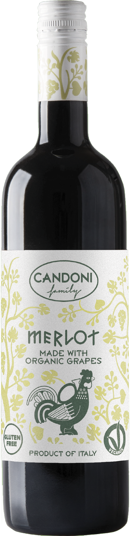 Candoni Merlot Organic Terre Siciliane 2022