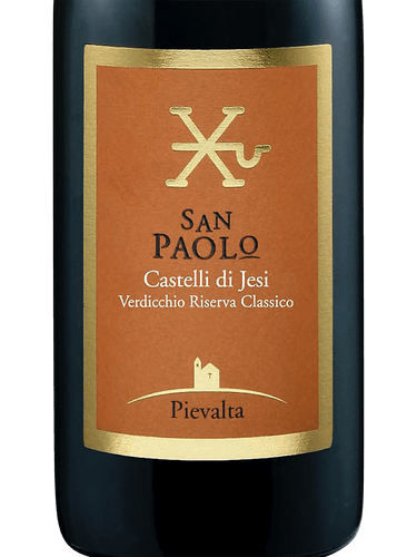 Pievalta San Paolo Castelli Di Jesi Verdicchio Rise Clas Docg 750Ml
