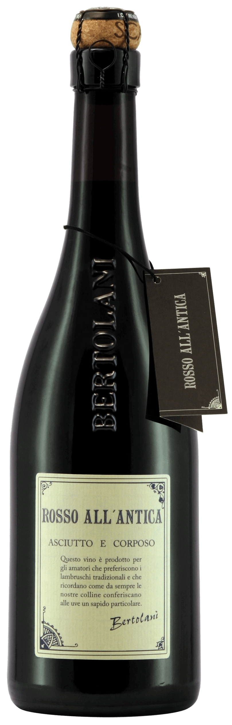 Alfredo Bertolani Lambrusco Reggiano 'Rosso all'Antica' NV