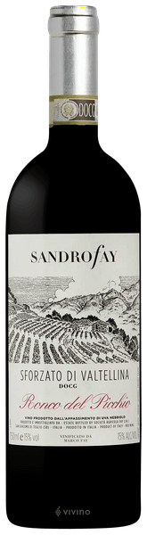 Sandro Fay Sforzato di Valtellina ‘Ronco del Picchio’ 2021