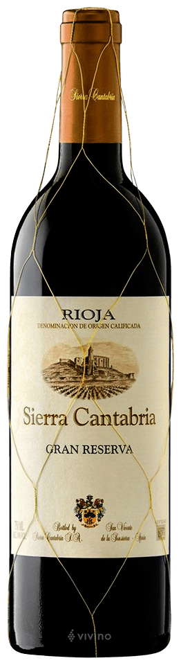 Sierra Cantabria 15 Rioja Gran Reserva TABLE RED