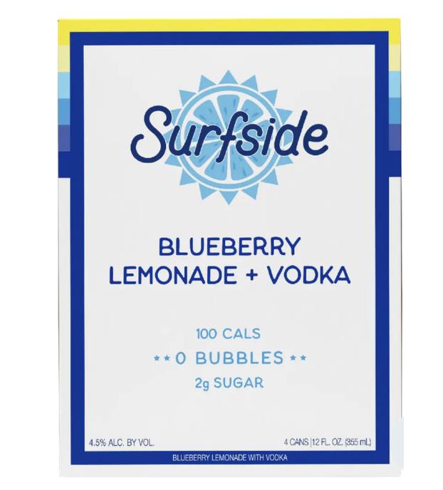 Surfside Blueberry Lemonade 4Pk