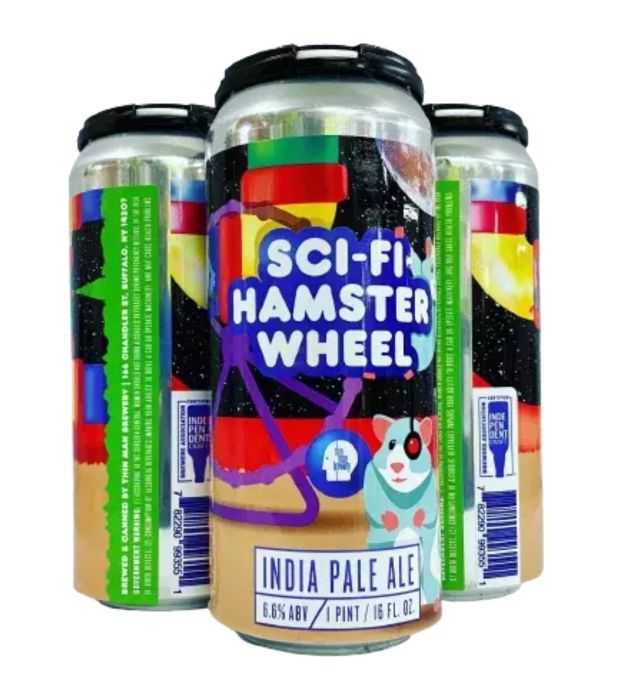Thin Man - Sci Fi Hamster 4Pk