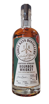 Three Keys Cask Strength Kentucky Straight Bourbon Whiskey