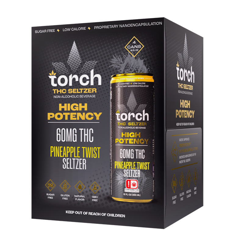 Torch Pineapple Twister  60Mg 4 Pk