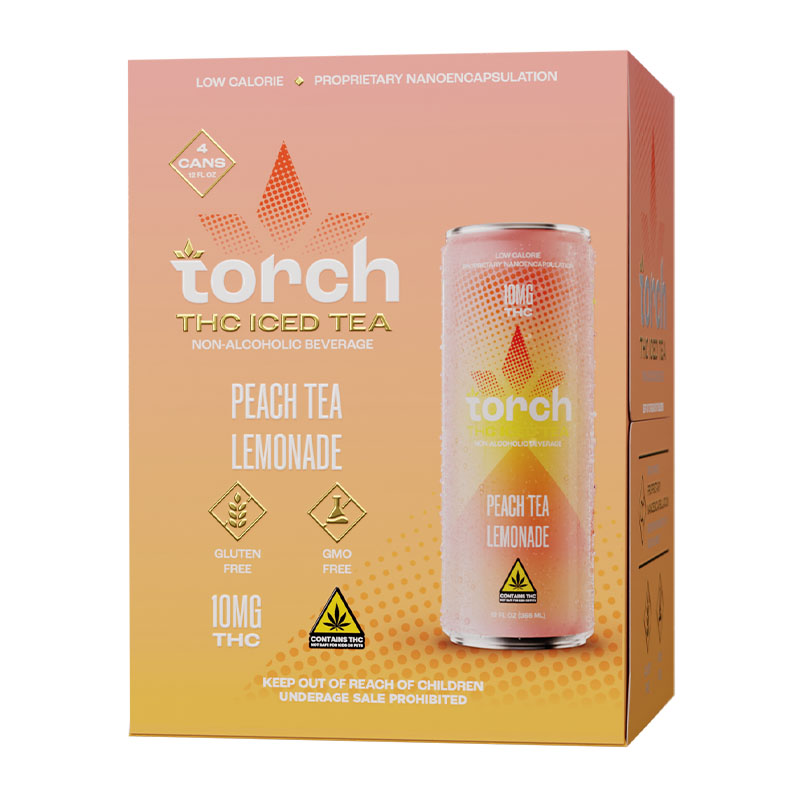 Torch & Crown Peach Tea Lemonade 4Pk