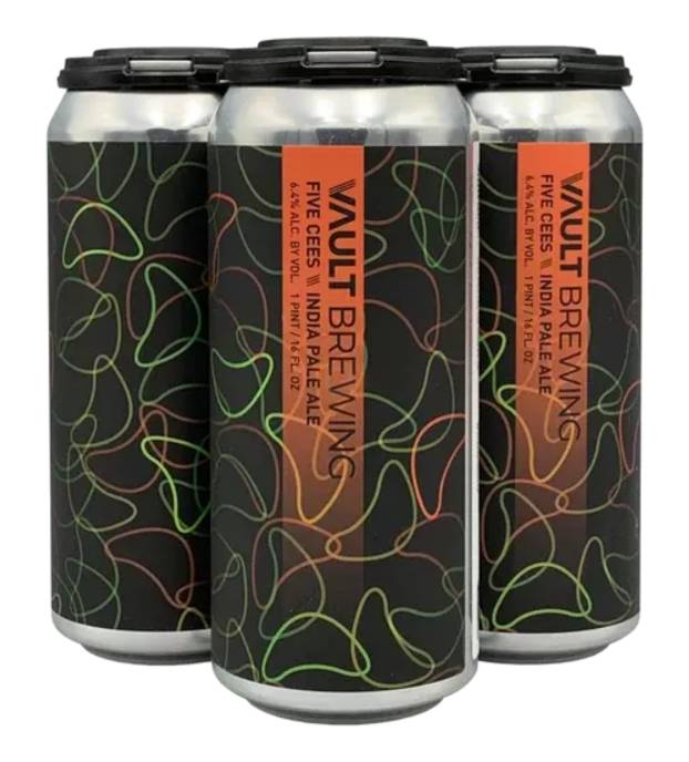 Vault Brewing Five Cees 4Pk 16Oz Can
