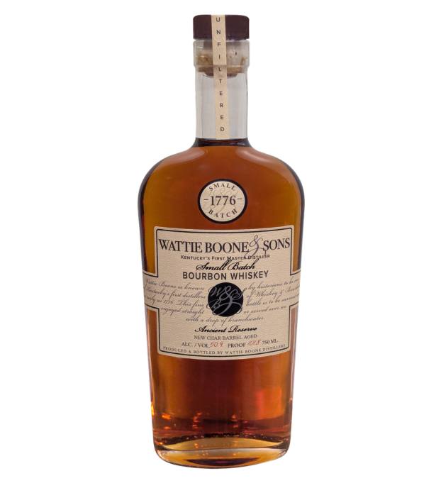 Wattie Boone & Sons 1776 Small Batch Bourbon