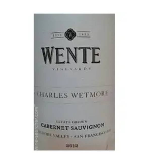 Wente Cabernet Sauvignon Chas Wetmore